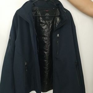 Tumi xxl navy mens jacket